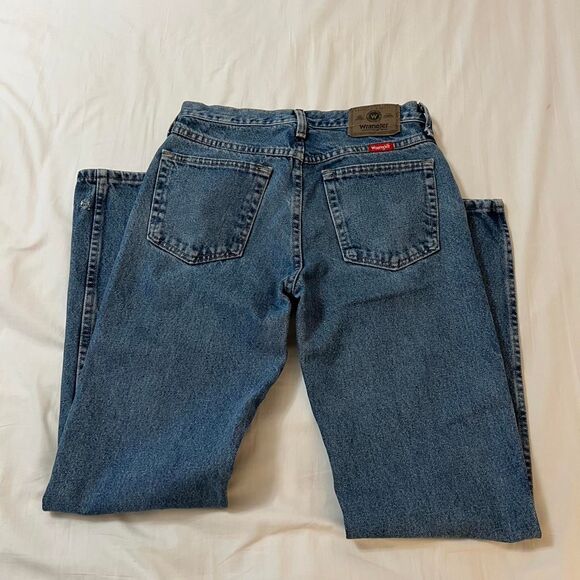 Wrangler Men's Blue Jeans - Picture 2 of 4